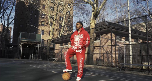 Red Global Sweatsuit