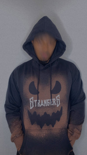 BLACK SPOOKY HOODIE