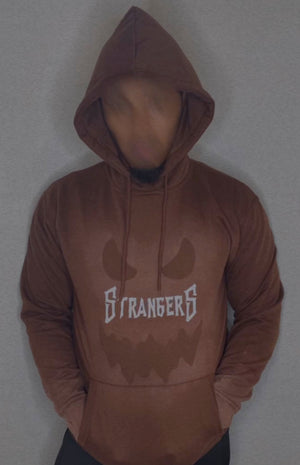 BROWN SPOOKY HOODIE